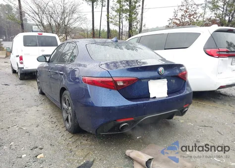 2017 Alfa Romeo Giulia Ti Rwd from USA, damaged, VIN ZARFAECN1H7549968